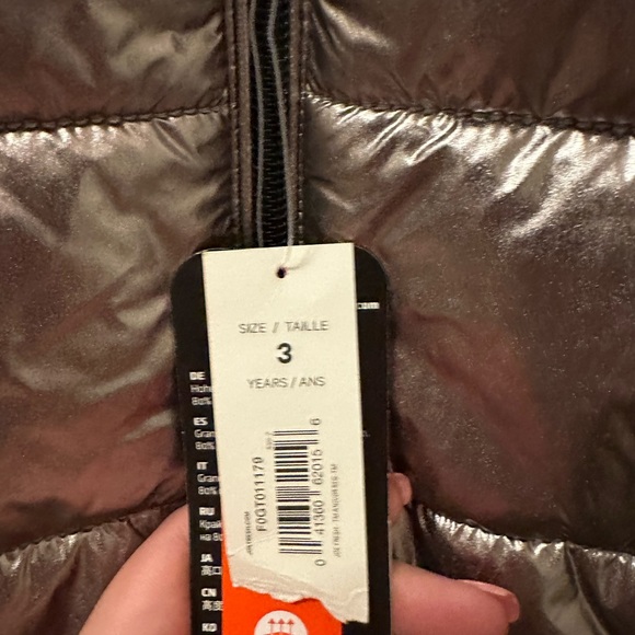 Reflective puffer toddler jacket size 3 years Joe fresh - Picture 2 of 3